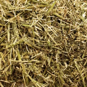 Billede af snittet lucerne til heste