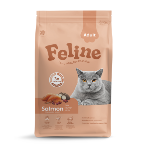 Hobby First Feline Adult Laks - 4,5kg