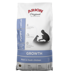 ARION Original Growth Chicken Medium - 12kg
