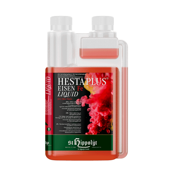 St. Hippolyt Hesta PLus LIQUID Jern - 1liter