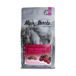 Equidan Happy Snacks Mini Trainies med kirsebrsmag - 1kg