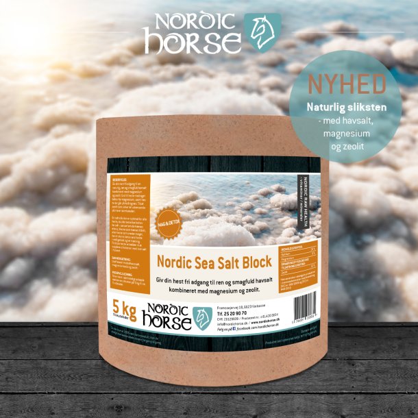 Nordic Horse Sea Salt Block Mag &amp; Detox