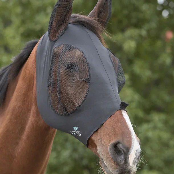 WeatherBeeta Fluemaske Nordic Horse - Sort