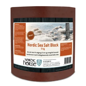 Nordic Horse Sea Salt Block Bug Off - 5kg