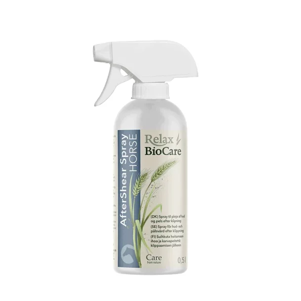 Relax BioCare AfterShear Spray - Ogs God Som Pelsglans - 500ml