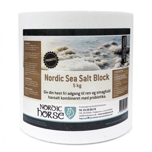 Nordic Horse Sea Salt Block Probiotic - 5kg