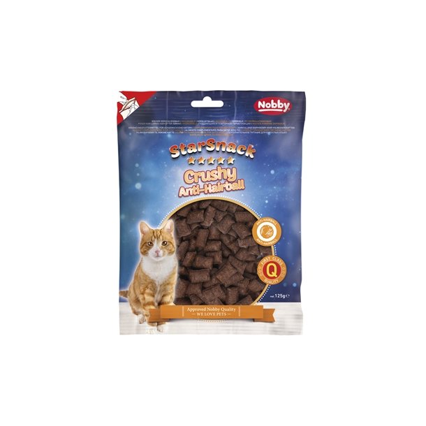 Nobby StarSnack Crushy Anti-Hairball Bag - 125g