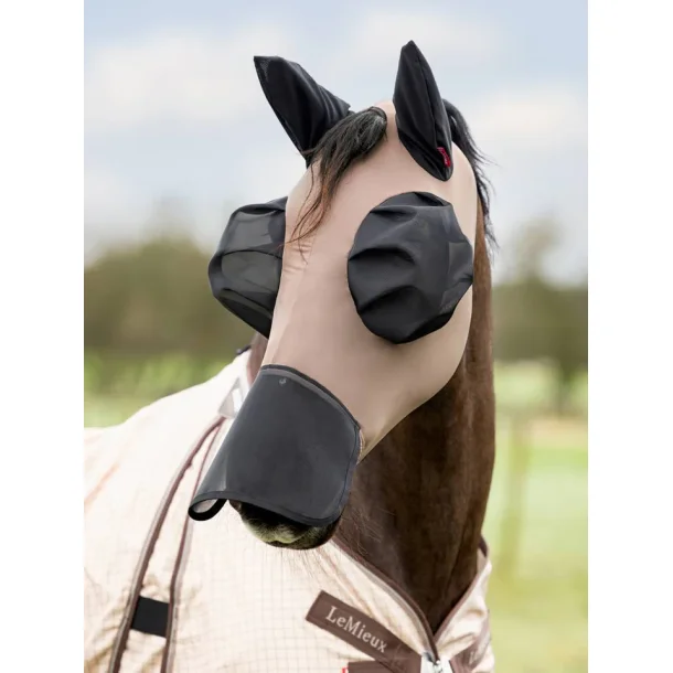 LeMieux Bug Relief Fluemaske med Mulenet