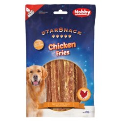 Nobby StarSnack Chicken Fries - 70g