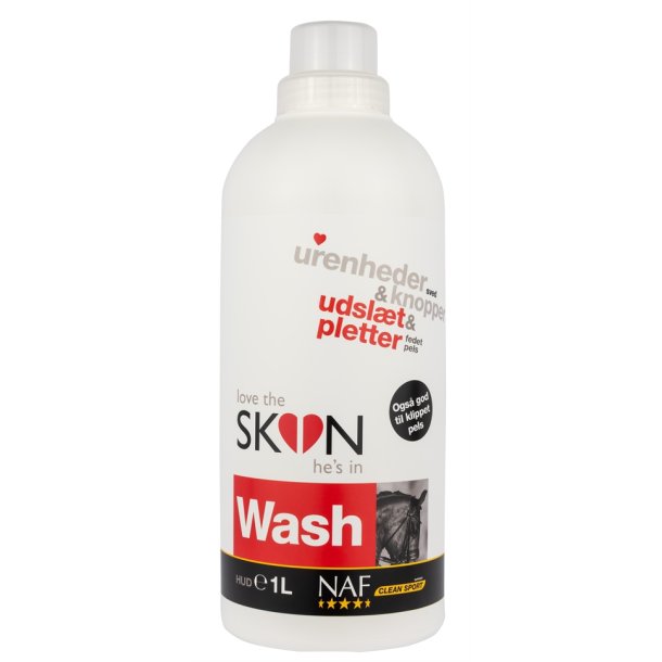 NAF Love the Skin He's in Skin Wash med Hndklde - 1liter